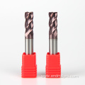 Solid Carbide 4Flutes Square End Mill CNC Tools